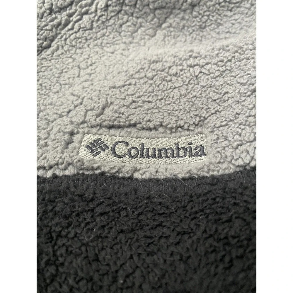 Columbia Rugged Ridge‎ II Sherpa Fleece 1/2 Snap XXL Deep Pile Color block